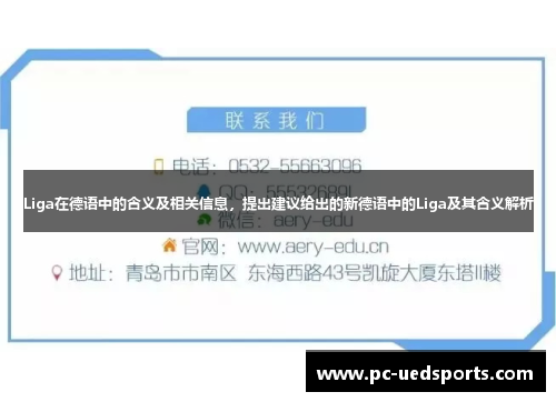 Liga在德语中的含义及相关信息，提出建议给出的新德语中的Liga及其含义解析