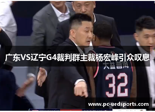 广东VS辽宁G4裁判群主裁杨宏峰引众叹息